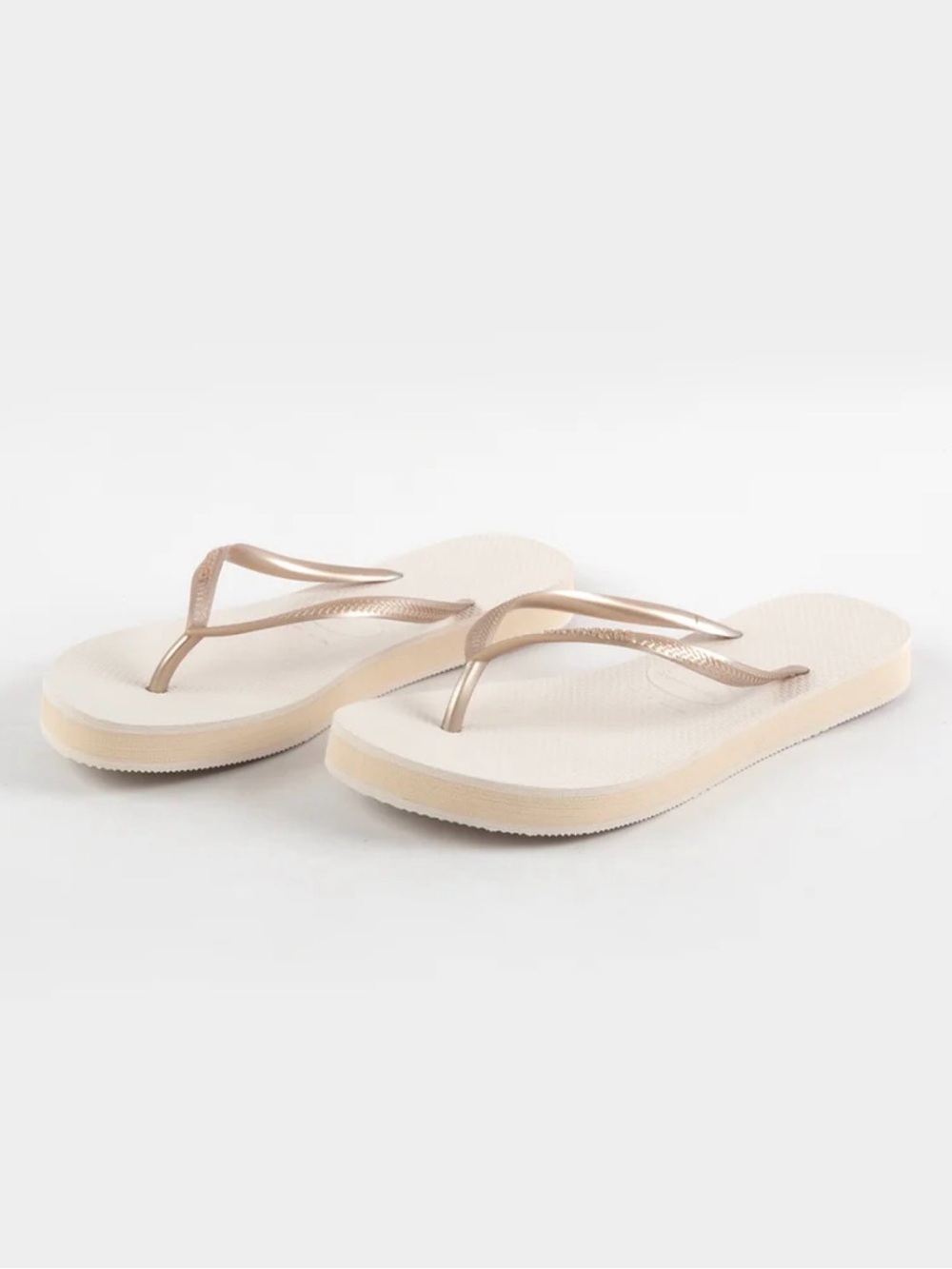 NWT~HAVAIANAS Slim Flatform Womens Flip Flops Size: 9/10